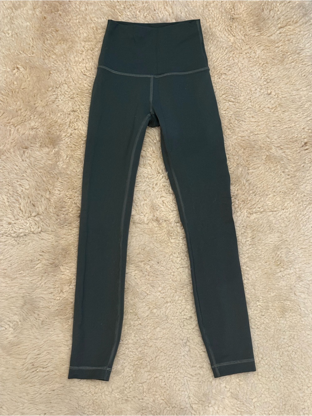 lululemon Women's High-Rise Forest Green Performance Leggings